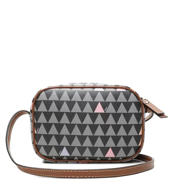BOLSA MÉDIA KATE NEW TRIANGLE SCHUTZ MARROM