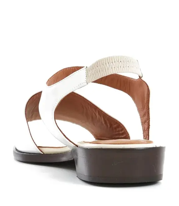SANDÁLIA SALTO BAIXO KAIA BOTTI BRANCO