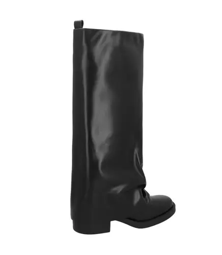 BOTA SALTO BAIXO LUIZA BARCELOS PRETO