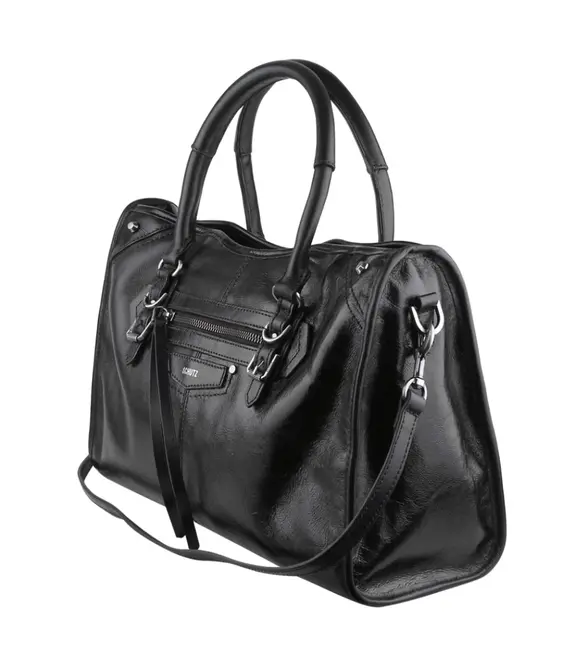 BOLSA GRANDE BOWLING SCHUTZ PRETO