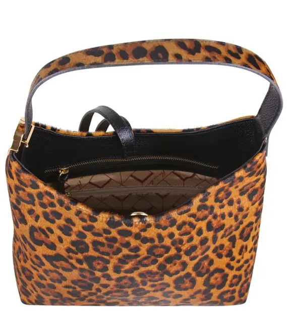 BOLSA TOTE PEQUENA LUIZA BARCELOS ANIMAL PRINT