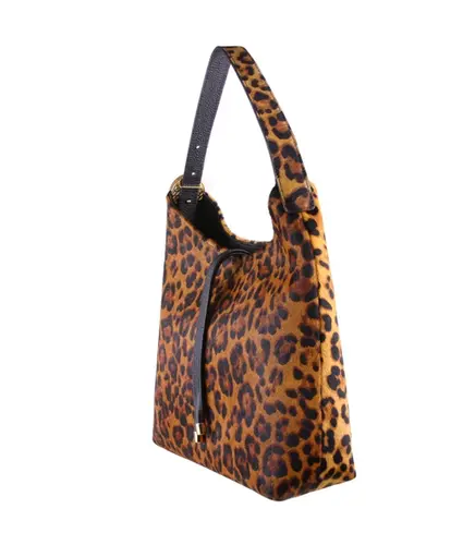 BOLSA TOTE PEQUENA LUIZA BARCELOS ANIMAL PRINT