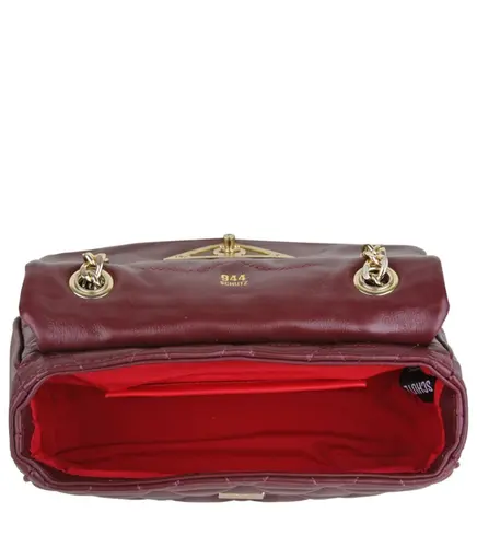 BOLSA PEQUENA MATELASSÊ 944 SCHUTZ VINHO