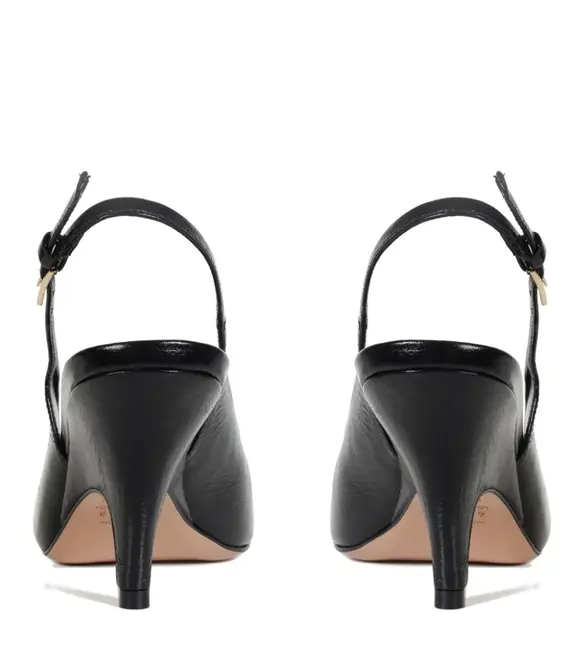 SCARPIN SALTO MÉDIO SLINGBACK OLGA PAULA TORRES PRETO