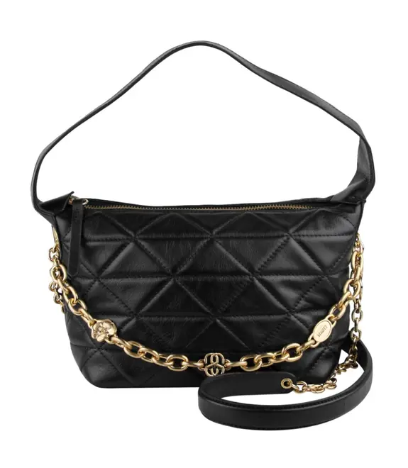 BOLSA MÉDIA HOBO SCHUTZ PRETO