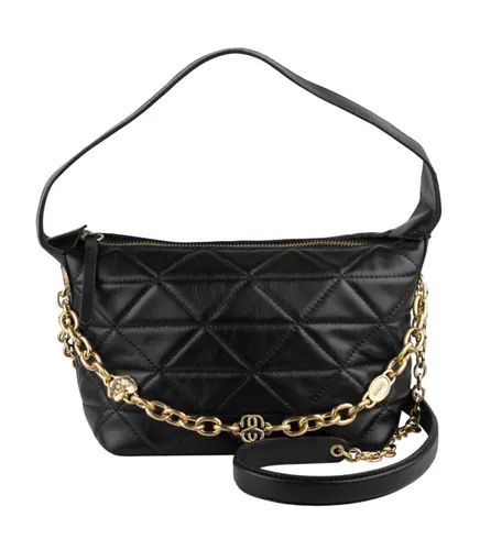 BOLSA MÉDIA HOBO SCHUTZ PRETO