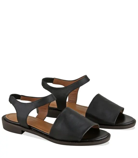 SANDÁLIA SALTO BAIXO KAIA BOTTI PRETO