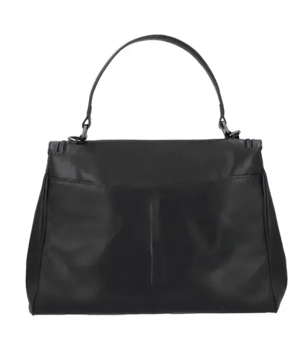 BOLSA MÉDIA LUIZA BARCELOS PRETO