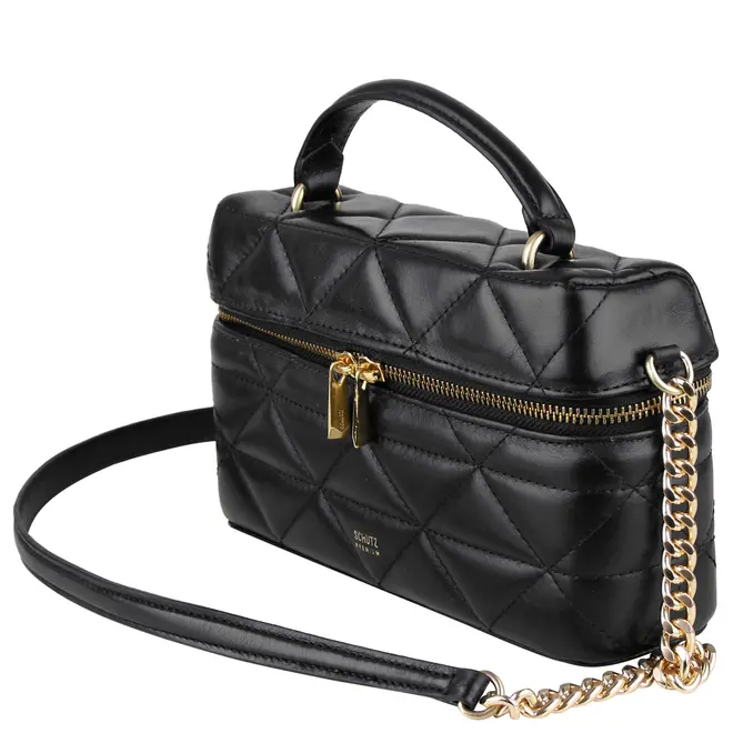 BOLSA MÉDIA SATCHEL VANITY SCHUTZ PRETO