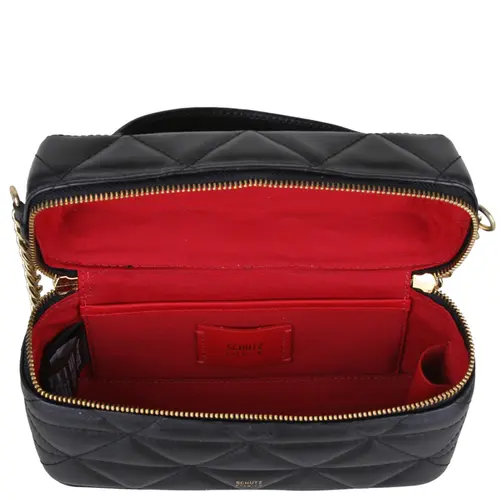 BOLSA MÉDIA SATCHEL VANITY SCHUTZ PRETO