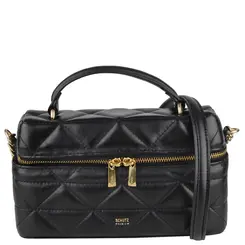 BOLSA MÉDIA SATCHEL VANITY SCHUTZ PRETO