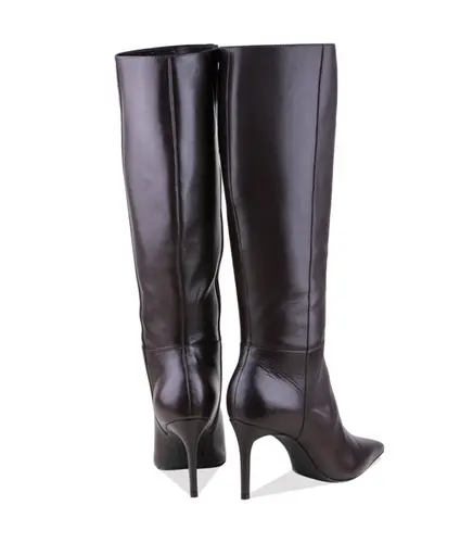 BOTA SALTO ALTO MIKKI UP SCHUTZ MARROM