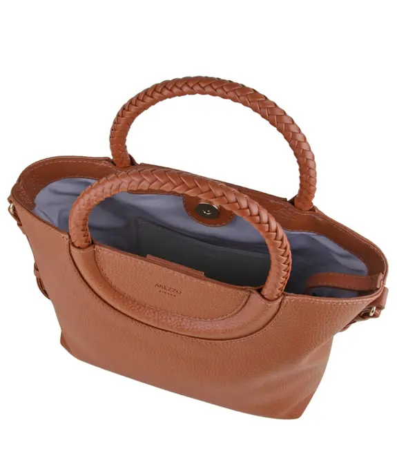 BOLSA MÉDIA TOTE AREZZO CARAMELO