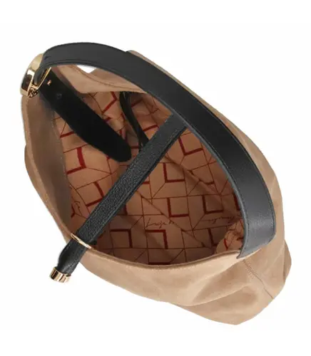 BOLSA TOTE PEQUENA LUIZA BARCELOS BEGE