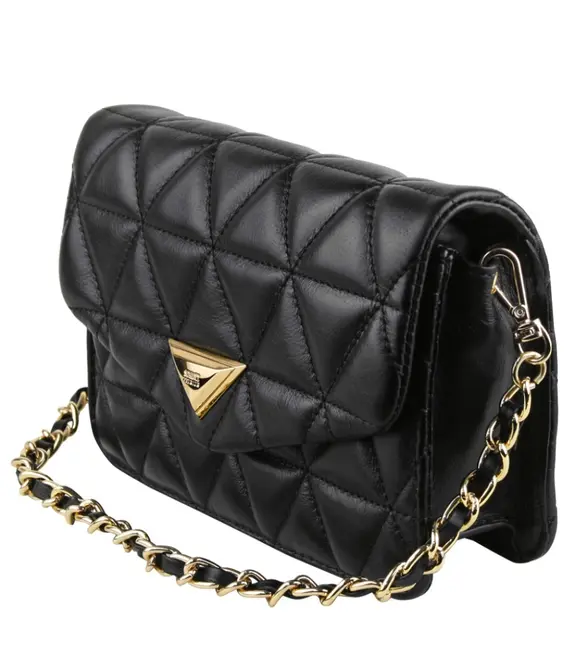 BOLSA PEQUENA MATELASSÊ 944 SCHUTZ PRETO
