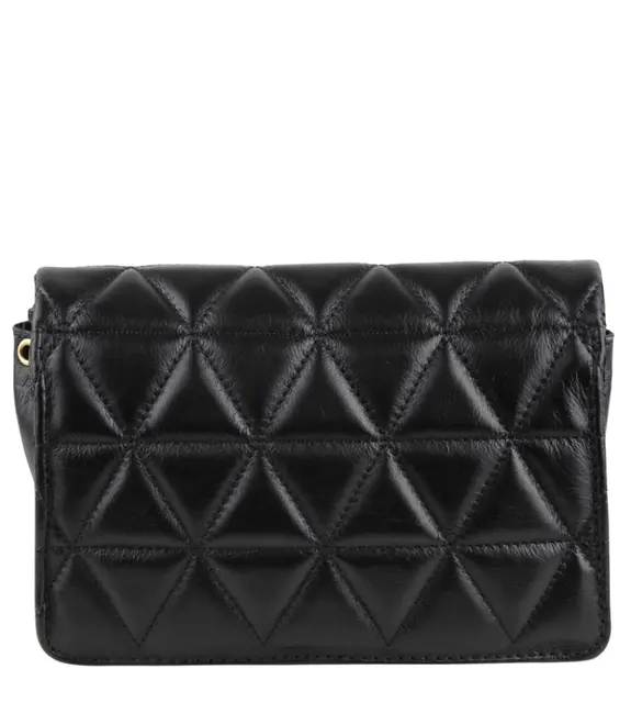 BOLSA PEQUENA MATELASSÊ 944 SCHUTZ PRETO