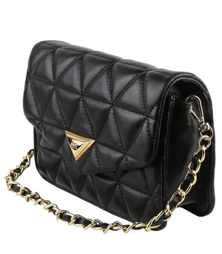 BOLSA PEQUENA MATELASSÊ 944 SCHUTZ PRETO