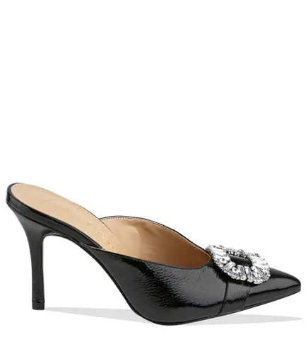MULE SALTO ALTO LUIZA BARCELOS PRETO
