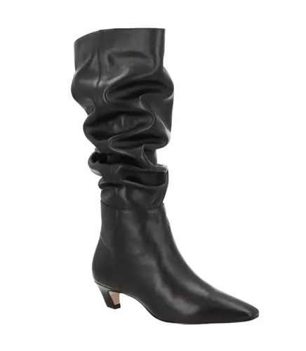 BOTA SALTO BAIXO SLOUCH LUIZA BARCELOS PRETO