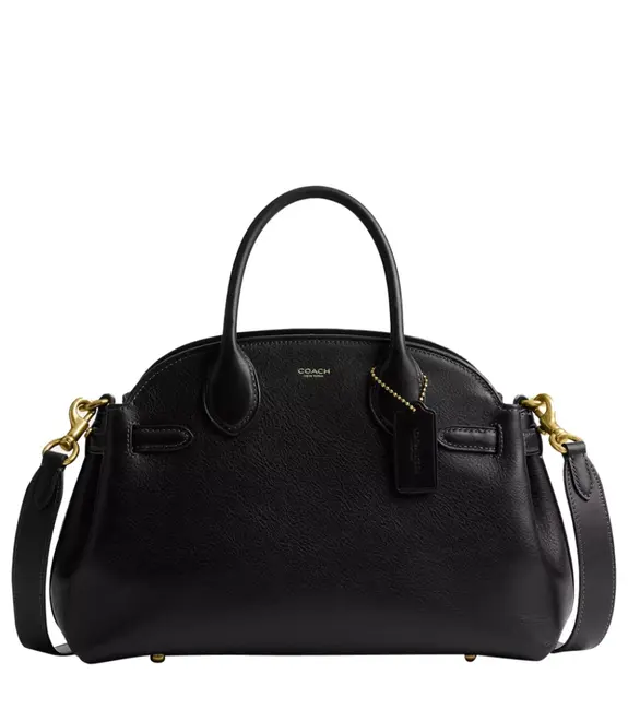 BOLSA COACH NEW YORK SOFT EMPIRE CARRYALL 28 PRETO