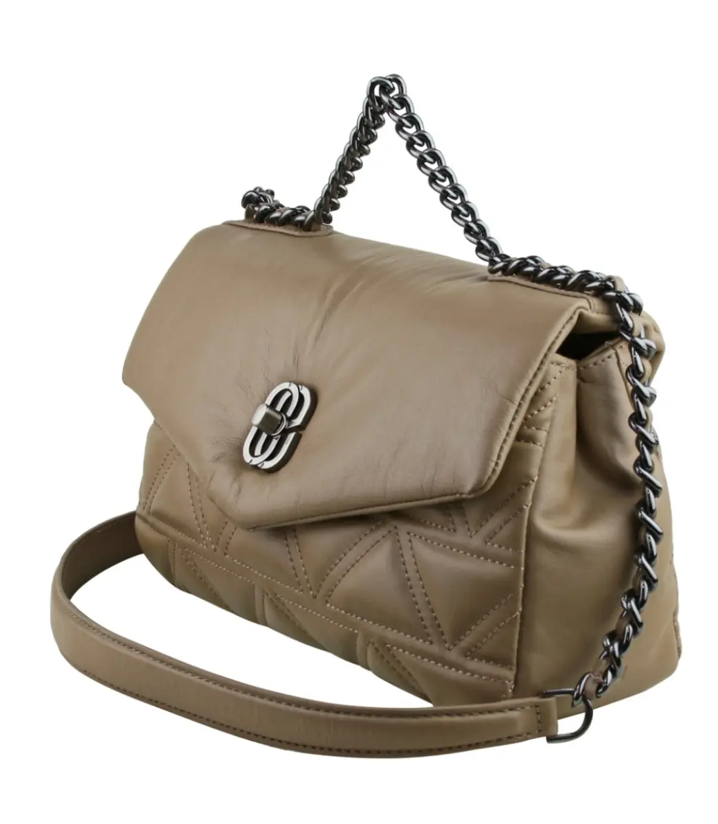 BOLSA MÉDIA TOTE DREAM SCHUTZ BEGE