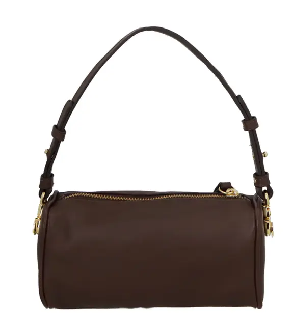 BOLSA BAGUETE PEQUENA LUIZA BARCELOS MARROM