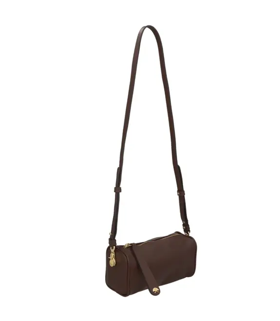 BOLSA BAGUETE PEQUENA LUIZA BARCELOS MARROM