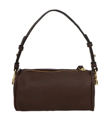 BOLSA BAGUETE PEQUENA LUIZA BARCELOS MARROM