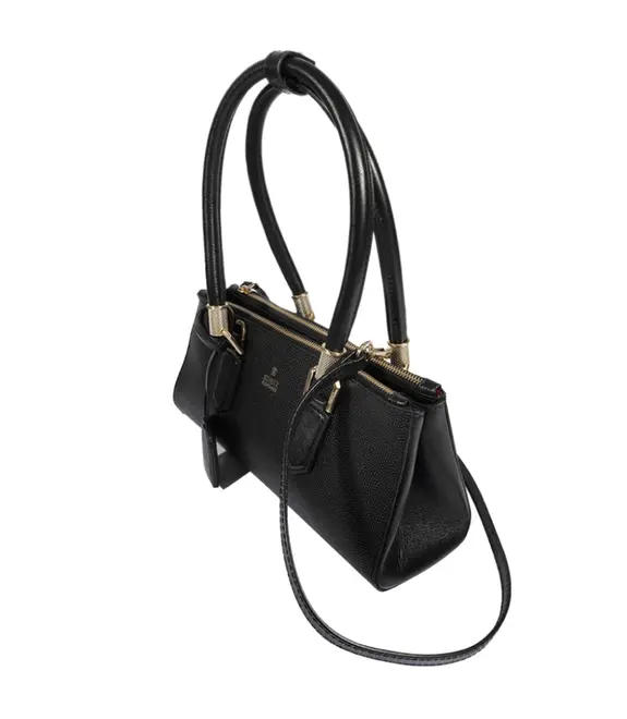 BOLSA MÉDIA MINI TOTE LAUREN SCHUTZ PRETO