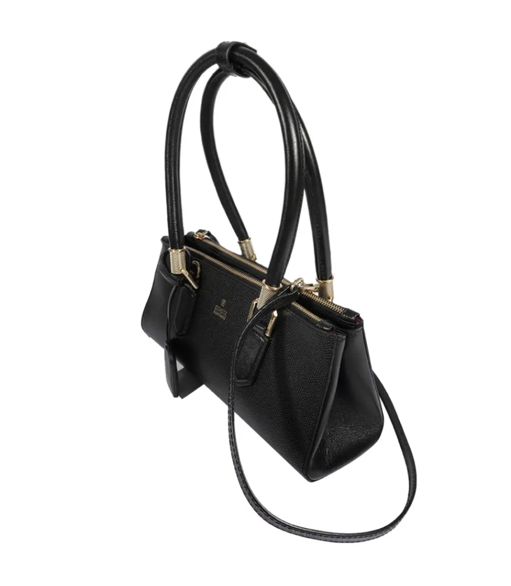 BOLSA MÉDIA MINI TOTE LAUREN SCHUTZ PRETO