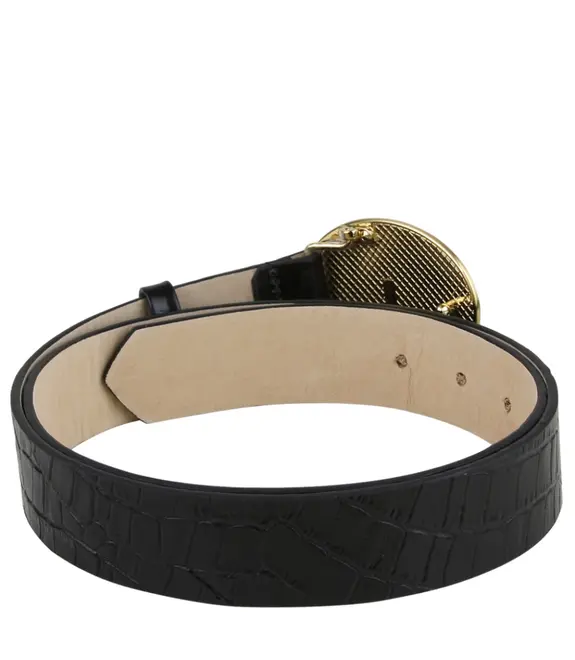 CINTO CROCO BENTANA PRETO