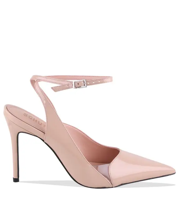 SANDÁLIA SALTO ALTO RUMER PUMP SCHUTZ BEGE