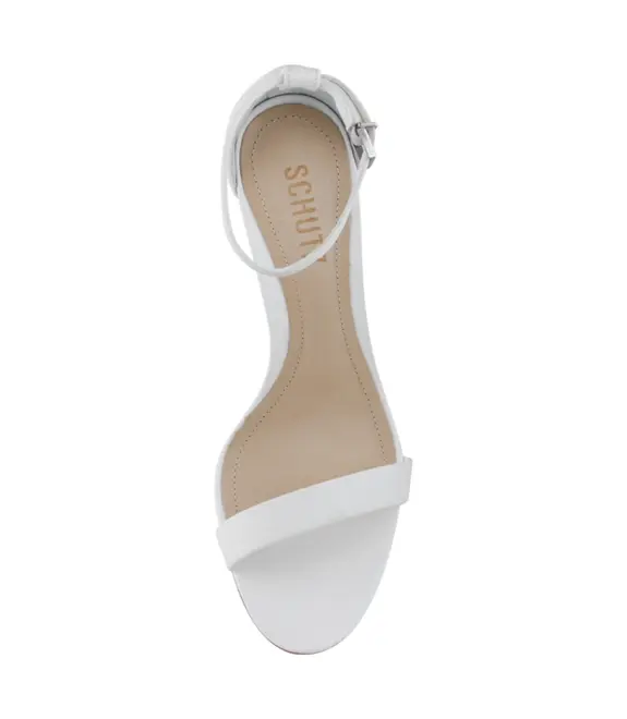 SANDÁLIA SALTO MÉDIO GISELE SCHUTZ BRANCO