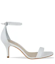 SANDÁLIA SALTO MÉDIO GISELE SCHUTZ BRANCO