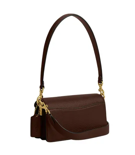 BOLSA COACH NEW YORK TABBY SHOULDER 20 MARROM