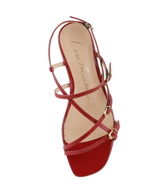 SANDÁLIA RASTEIRA LUIZA BARCELOS VERMELHO