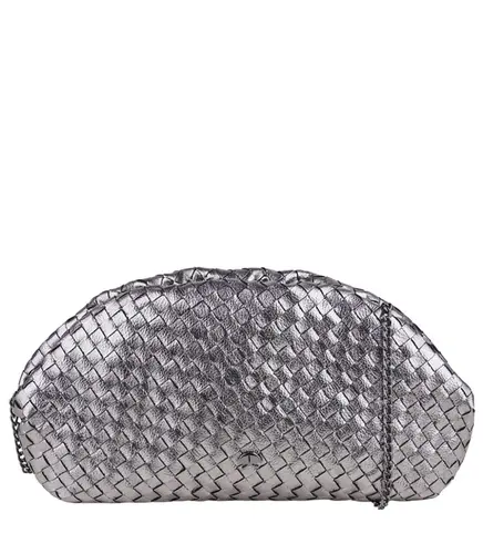 BOLSA PEQUENA TRESSÊ LUIZA BARCELOS PRATA