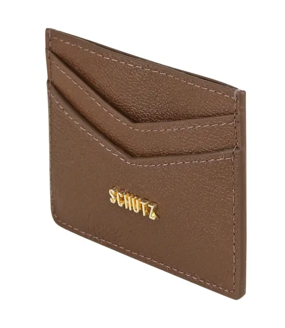 PORTA-CARTÕES RONI SCHUTZ MARROM