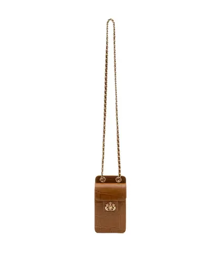 BOLSA POUCH ANNE ISLA CARAMELO