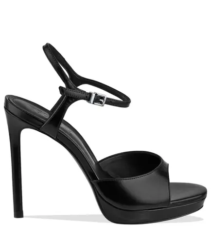 SANDÁLIA SALTO ALTO SCHUTZ PRETO