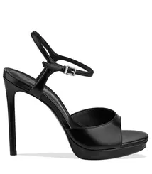 SANDÁLIA SALTO ALTO SCHUTZ PRETO