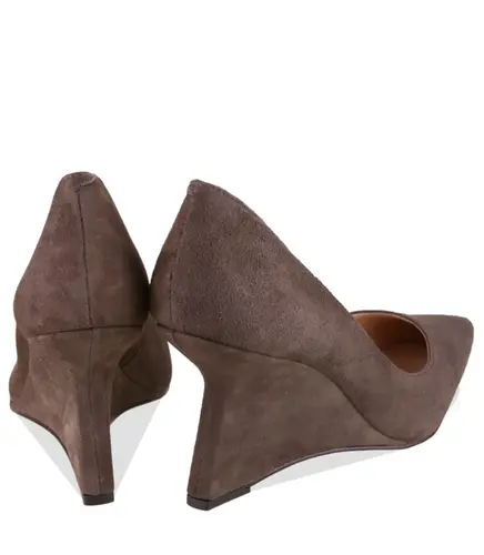 SCARPIN ANABELA SALTO ALTO LUIZA BARCELOS MARROM