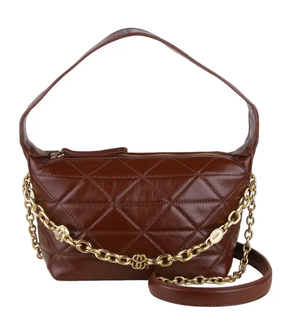 BOLSA MÉDIA HOBO SCHUTZ MARROM