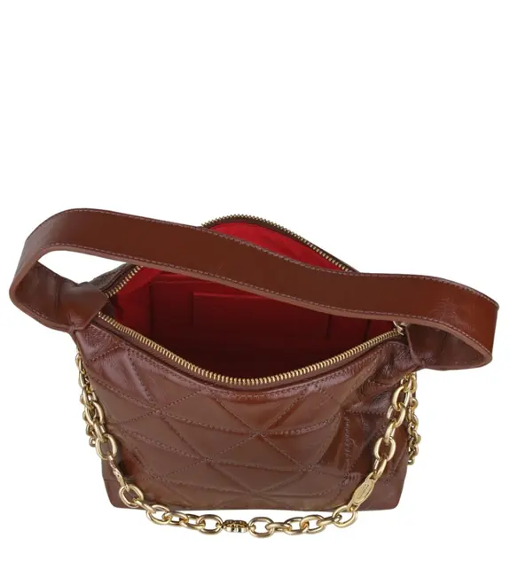 BOLSA MÉDIA HOBO SCHUTZ MARROM