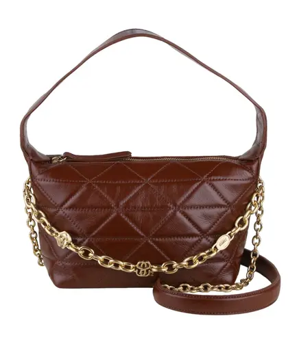 BOLSA MÉDIA HOBO SCHUTZ MARROM