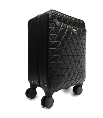 MALA DE BORDO RODINHAS 944 TRAVEL SCHUTZ PRETO