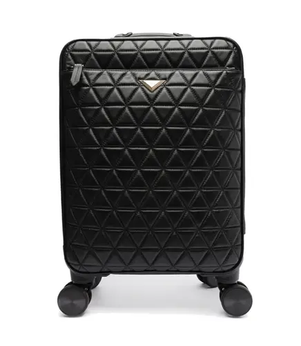 MALA DE BORDO RODINHAS 944 TRAVEL SCHUTZ PRETO