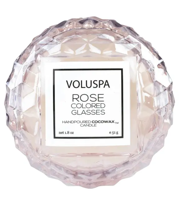 MINI VELA AROMÁTICA MACARON 15H ROSE COLORED GLASSES VOLUSPA