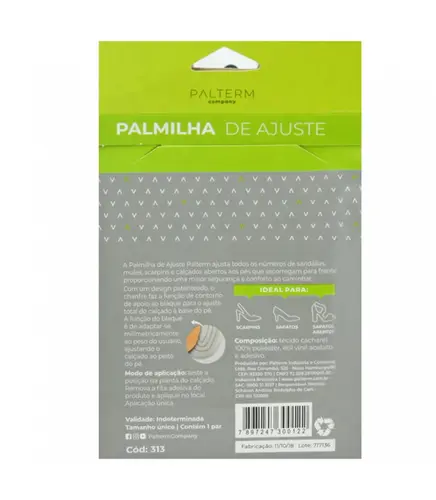 PALMILHA DE AJUSTE PALTERM