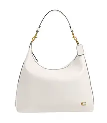 BOLSA COACH NEW YORK JULIET SHOULDER 38 BRANCO